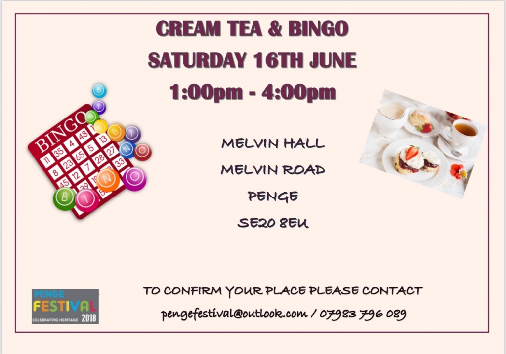 Cream Tea & Bingo