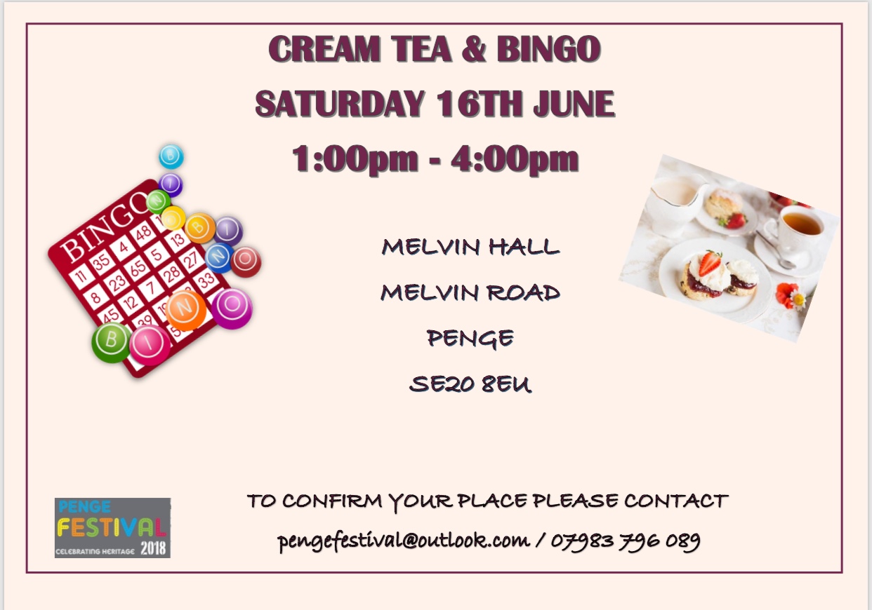Cream Tea & Bingo